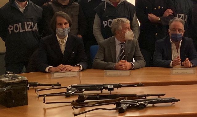 Gallarate, Del Bergiolo con 10mila armi