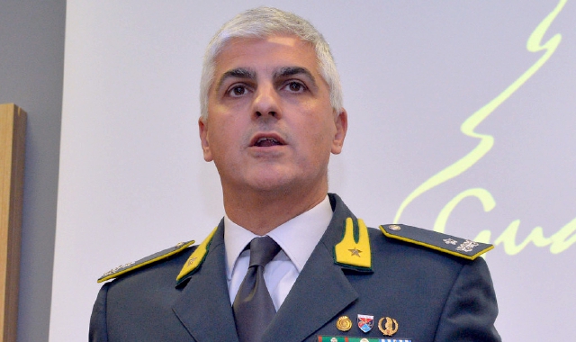 Il generale della Gdf Marco Lainati (foto Archivio)