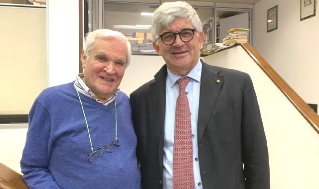 Nicola Crocetti e Dino Azzalin