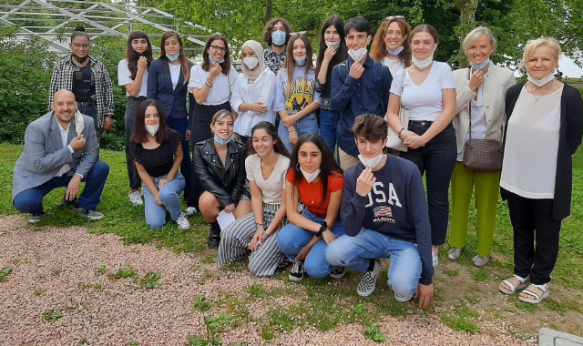 Le 15 nuove guide turistiche di Gavirate (foto Redazione)