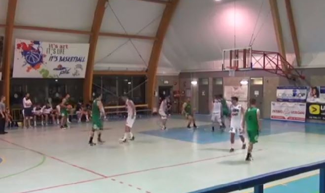 La partita tra Luino e Marnate per la serie C Silver di Basket