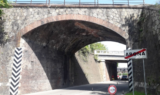 Uno dei ponti interessati dall’intervento di recupero (Foto Robberto)