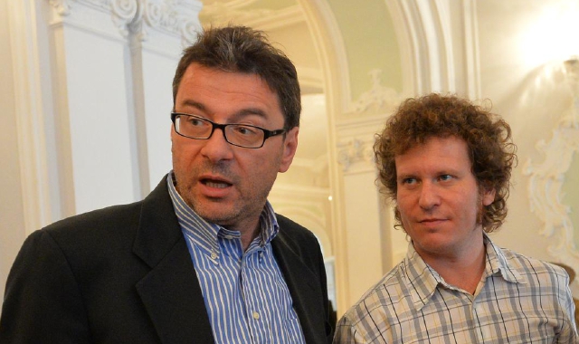 Giancarlo Giorgetti e Matteo Bianchi