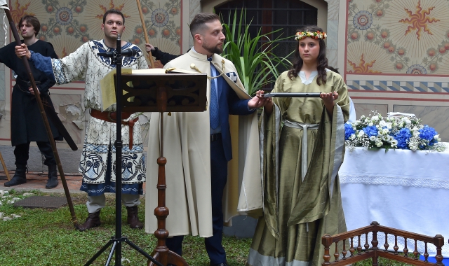 Legnano, l’investitura di San Martino (Pubblifoto)