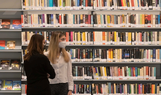 Questa mattina l’inaugurazione della nuova sede della biblioteca civica all’interno del Maga che rende operativo il polo culturale (foto Blitz)