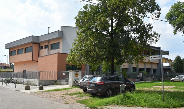 L’oratorio di viale Cicogna (foto Pubblifoto)
