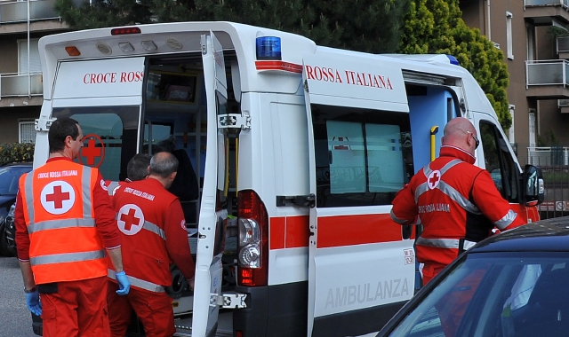 Anche i vigili del fuoco sono intervenuti a Cavaria