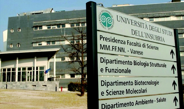 La sede dell’università a Bizzozero