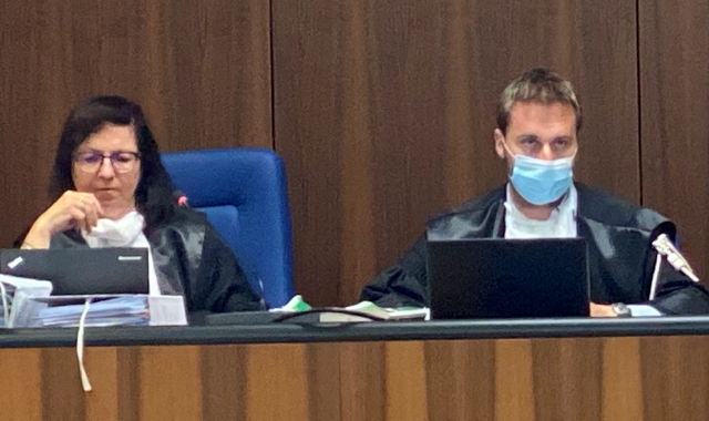 Il presidente Rossella Ferrazzi e il giudice Marco Montanari (foto Redazione)