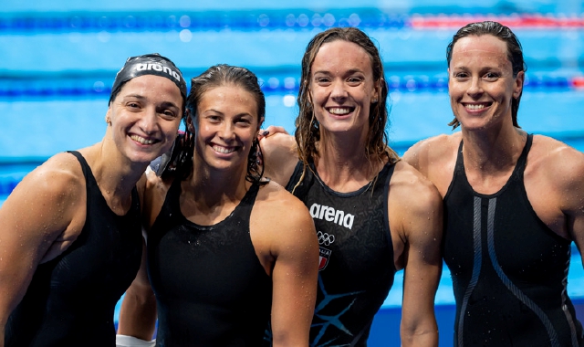 Arianna Castiglioni seconda da sinistra