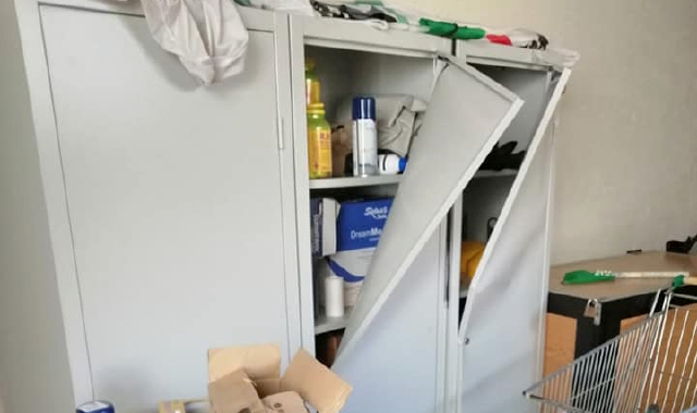 I danni provocati dai teppisti
