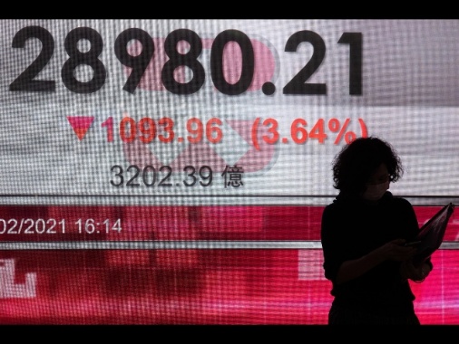 Borse Asia pesanti con variante Delta e stretta in Cina