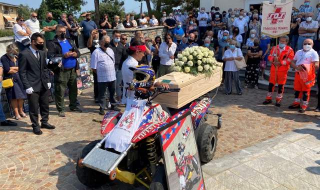 Questa mattina il funerale di Ileana Todesco (foto Redazione)