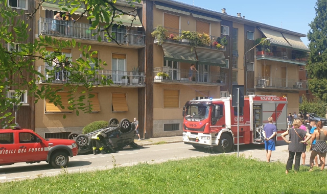 Gallarate, in via Egeo si corre troppo