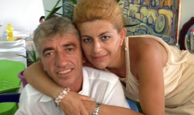 Gjin  Preducaj con la moglie (foto Redazione)