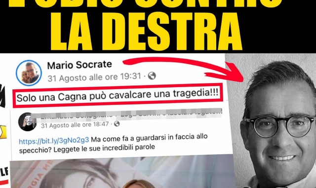 Busto, Meloni insultata da candidato di M5S