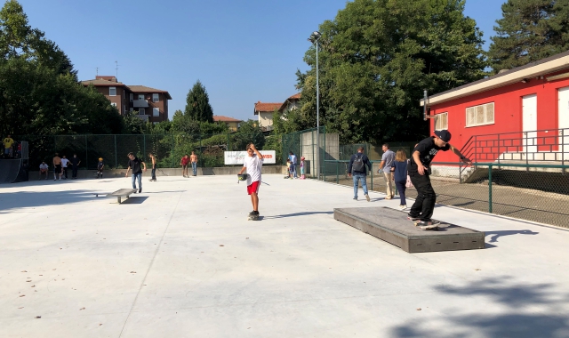 Il nuovo skate park