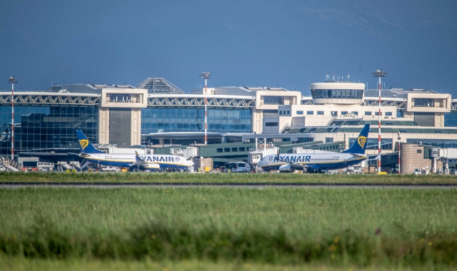 L’aeroporto di Malpensa, Terminal 1 (foto Blitz)