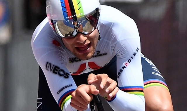 Filippo Ganna sarà in gara oggi in Belgio