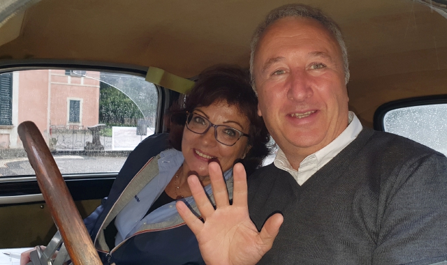 Mauro Bonfante e Cinzia Bruno (foto Giuseppe Macchi)