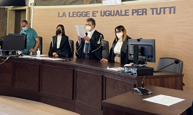 La lettura della sentenza