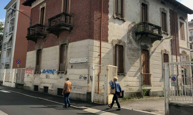 La palazzina di via Bottini