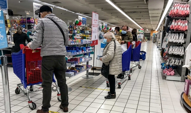 Furto Carrefour Gallarate (foto Archivio)