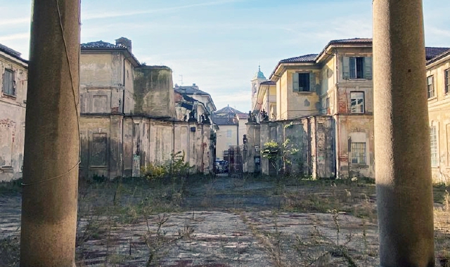 Palazzo Visconti è abbandonato dal 2007