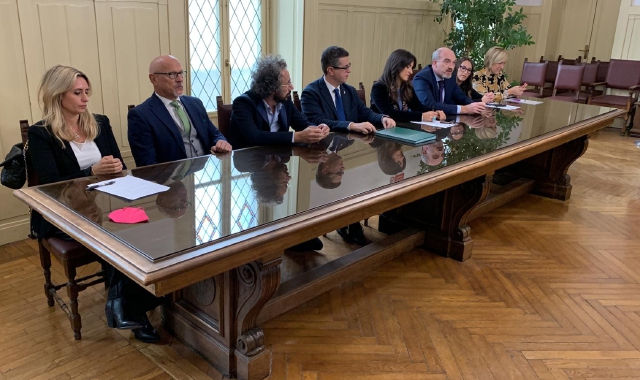 Il sindaco Cassani ha definito la giunta (foto Blitz - Davide Caforio)
