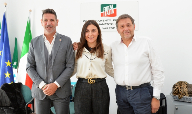 Piero Galparoli, Alessia De Filippis e Domenico Battaglia  (foto Blitz)