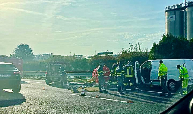 Busto Arsizio, schianto in autostrada