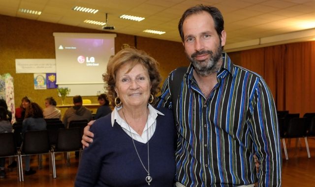 Nanda Ubaldini con Nicolò Buongiorno