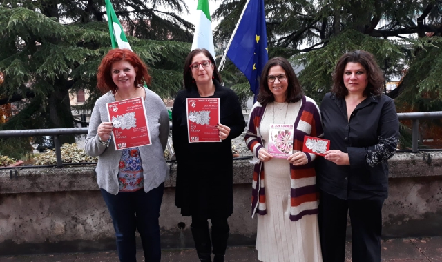 Da sinistra, Maura Orlando, Consuelo Sozzi, Cinzia Di Pilla e Nicoletta Alampi  (foto Redazione)