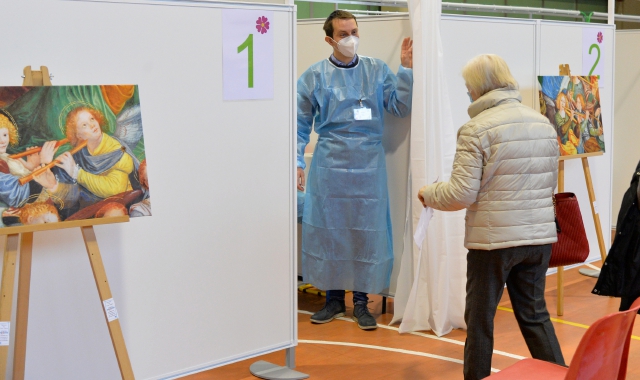 Il potenziamento dell’hub vaccinale