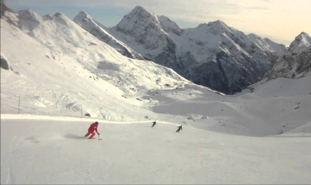 La caduta fatale di Filippo Allorio è avvenuta su una pista di sci in Valsesia (foto Archivio)