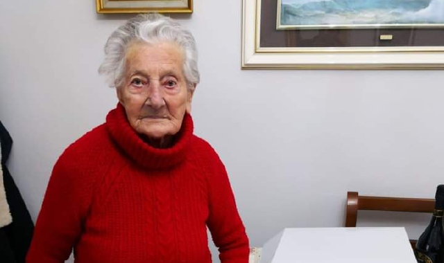 Pina Roncalli, cugina del Papa Buono, ha raggiunto il traguardo dei 102 anni (foto Redazione)