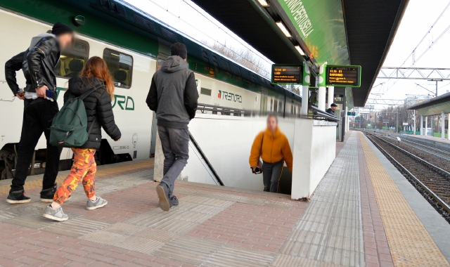 La stazione di Caronno Pertusella (foto Archivio)