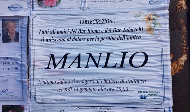Le partecipazioni affisse dagli amici