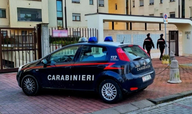 I carabinieri in azione (foto Archivio)