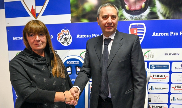 Patrizia Testa con Domenico Citarella