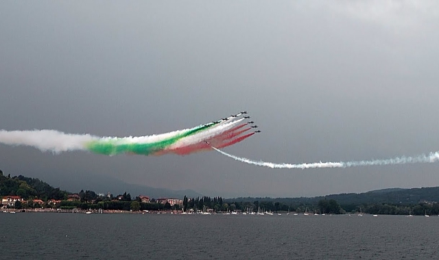 Le Frecce tricolori tornano ad Arona
