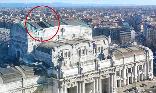 La Stazione Centrale perde il tetto