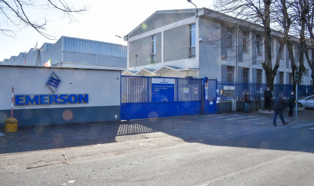 Lo stabilimento di Emerson chiuderà (foto Pubblifoto)