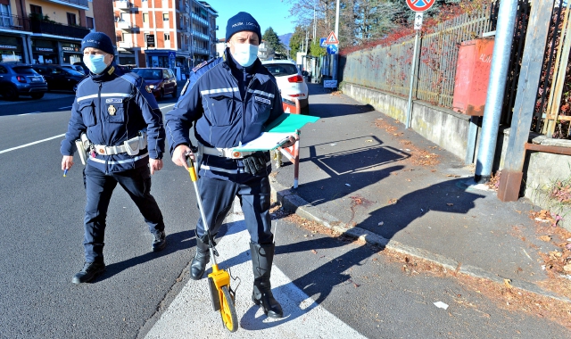 Mattinata impegnativa per la Polizia locale (foto Archivio)