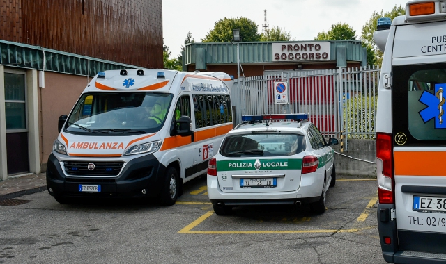Il pronto soccorso dell’ospedale cittadino (foto Blitz)