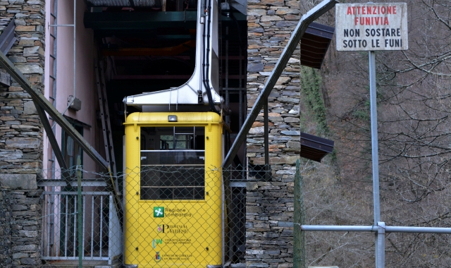 La funivia di Monteviasco (foto Redazione)