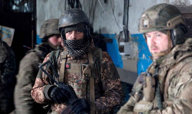 Militari ucraini (Ansa)