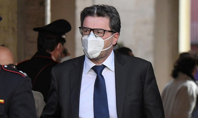 Giancarlo Giorgetti, ministro allo Sviluppo Economico (foto Ansa)
