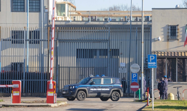 Il carcere di Busto Arsizio dal quale ha tentato di evadere il detenuto