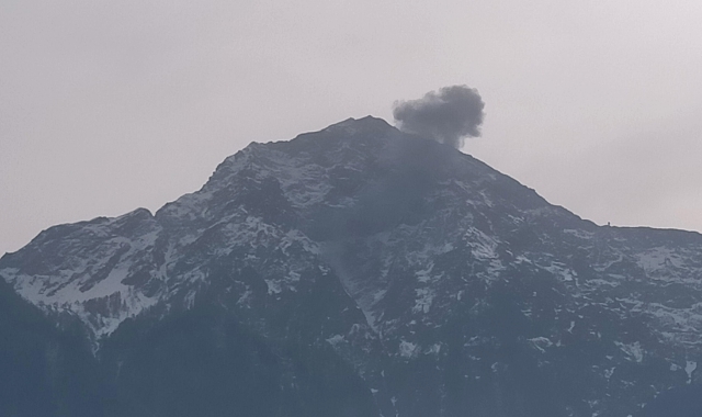 Lo schianto avvenuto contro il Monte Legnone